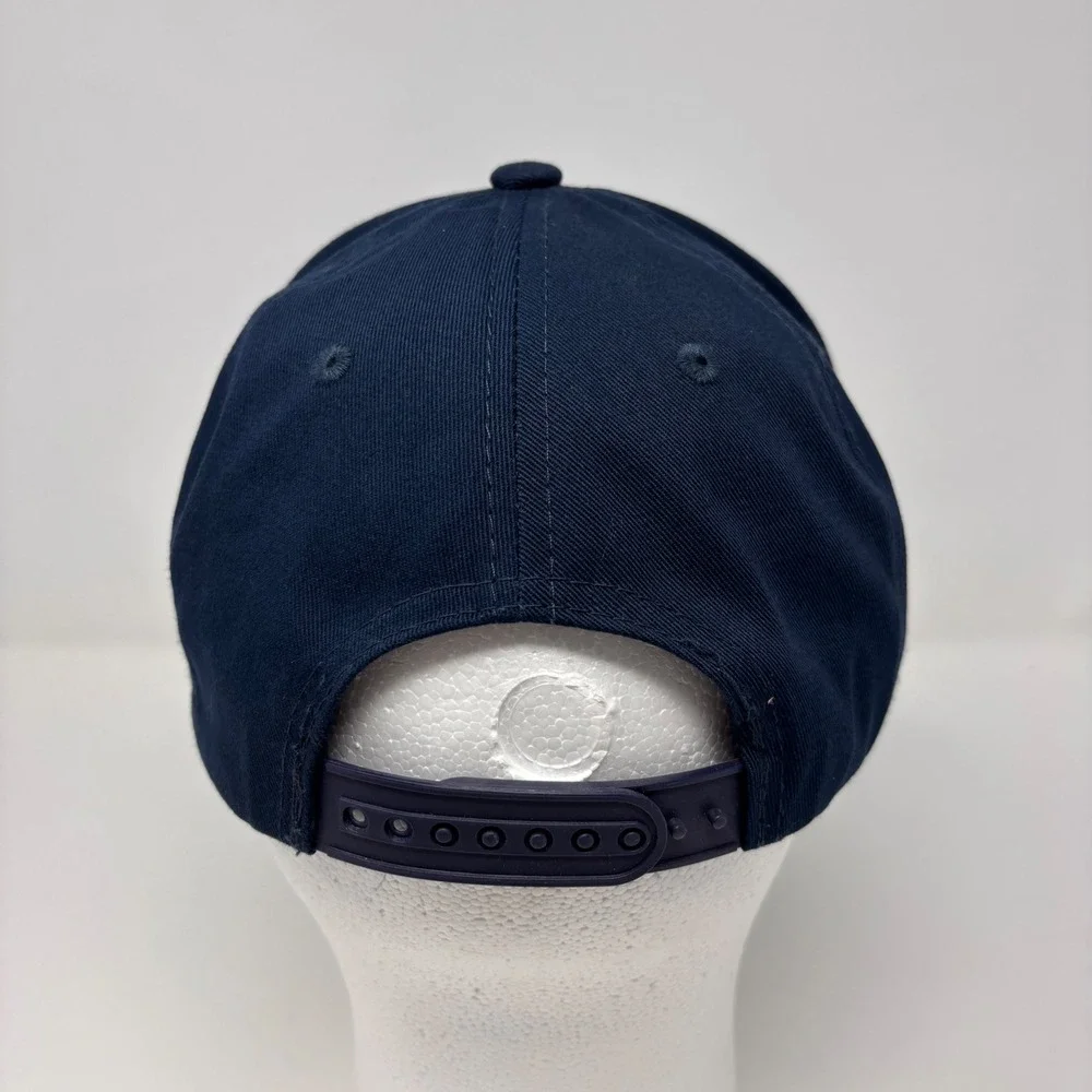 New‎ York Yankees Navy Blue Snapback Hat Police Shield Patch MLB Melonwear Cap